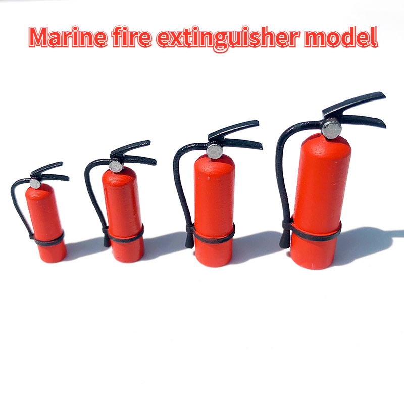 Fire Extinguisher Small - Marinezubehör, DIY-Handwerk, kleine Herstellung, handmontierte Miniatur-Schiffteile