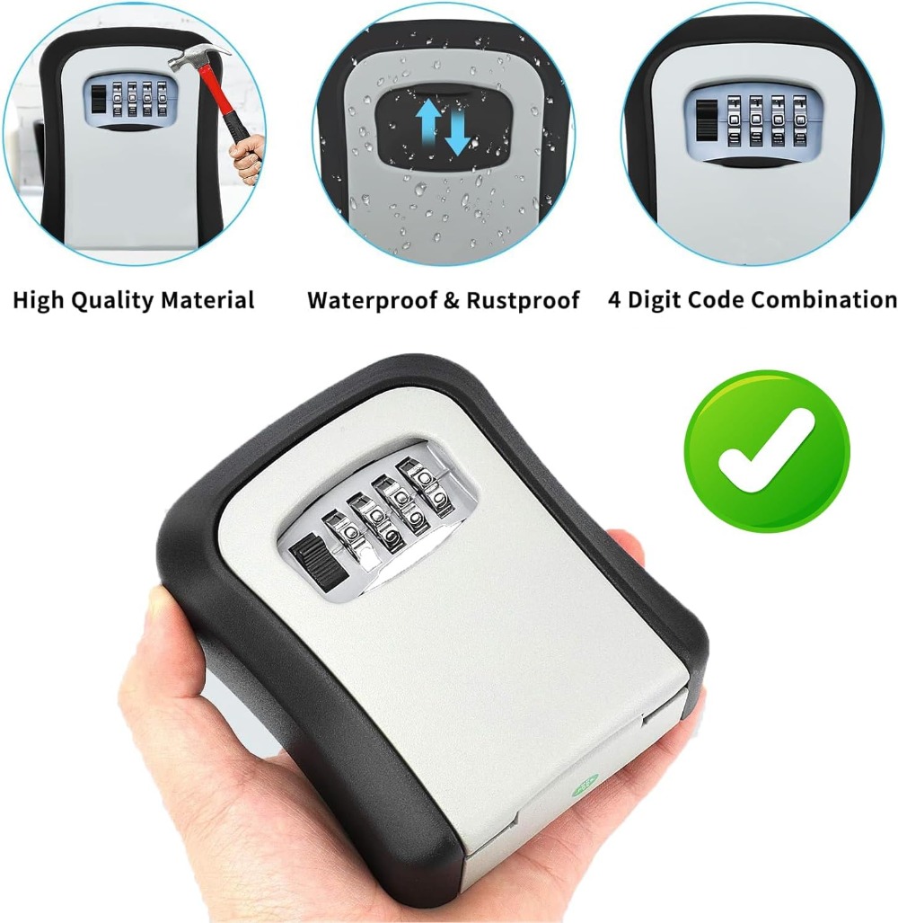 Schlüsselsicherer, an der Wand – Lockbox Key Secure Bewertung und Preis