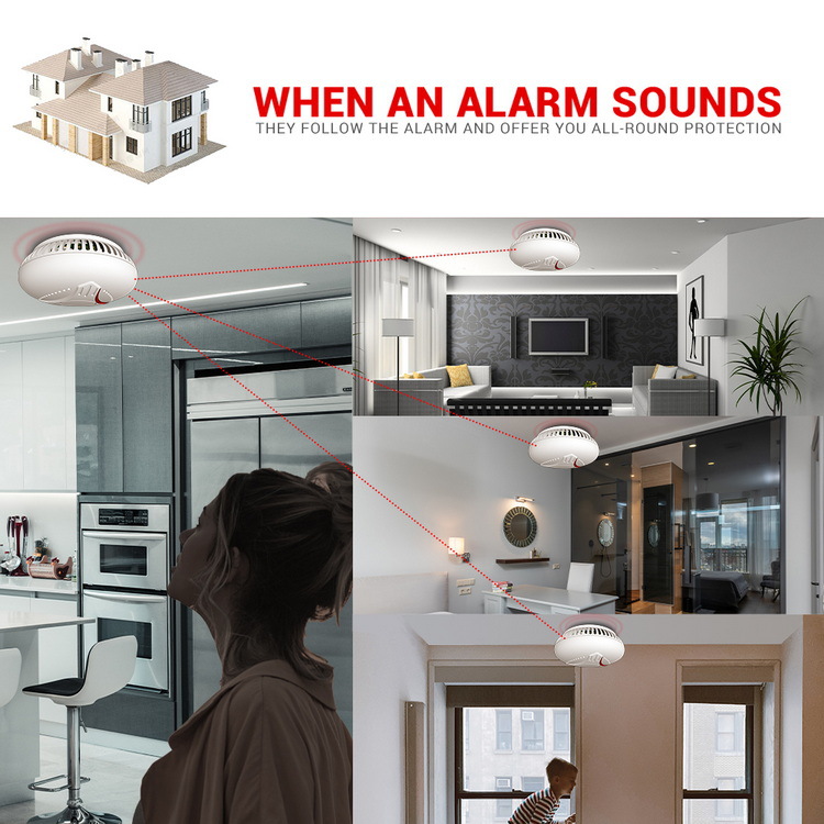 Australien, Europa, drahtlose  – Smoke Detector Interconnected Bewertung und Preis
