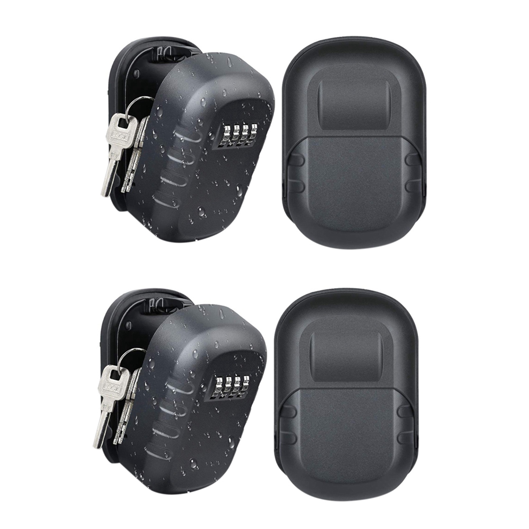 ABKN-2X Schlüsselsafe zur Wand – Lockbox Key Secure Bewertung und Preis