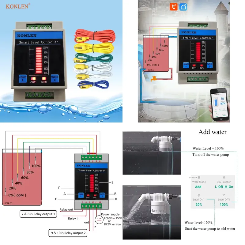 KONLEN WLAN-Wasserstands-Senso – Water Alarm Sensor Bewertung und Preis