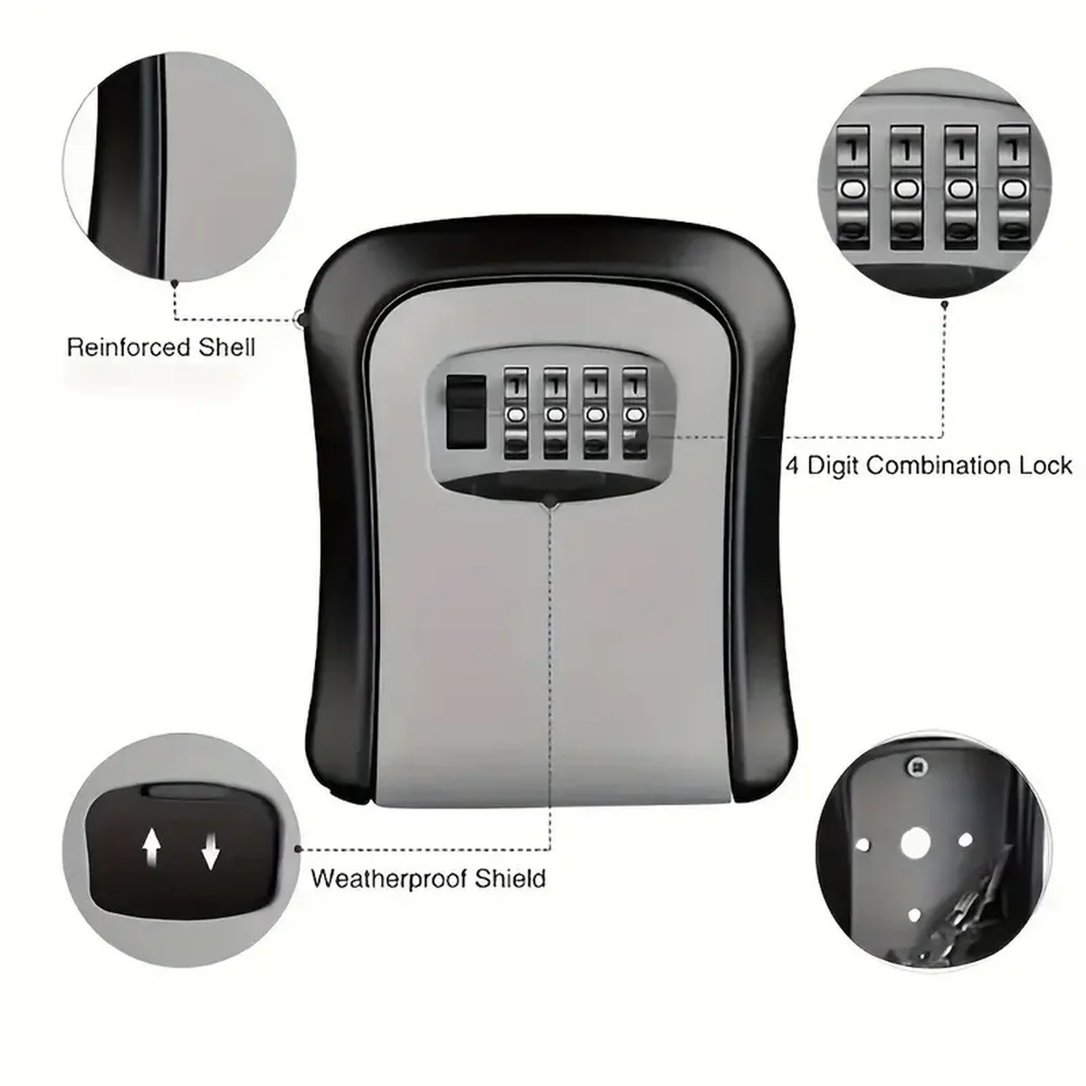 Wasserdichte Tragbare Schlüsse – Lockbox Key Secure Bewertung und Preis