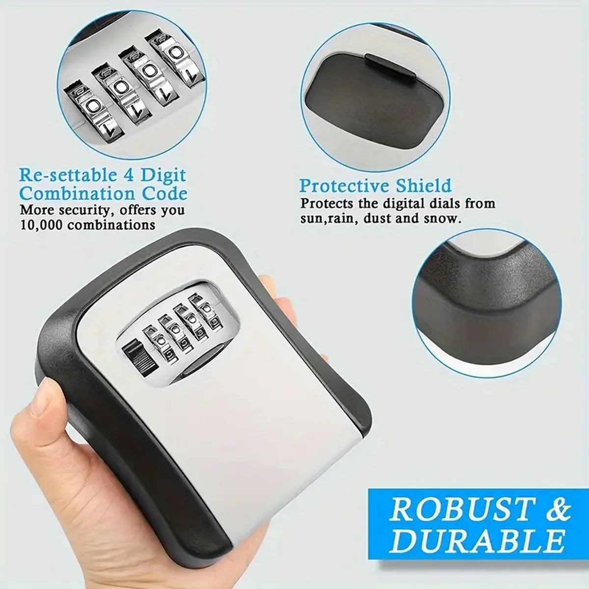 Wasserdichte Tragbare Schlüsse – Lockbox Key Secure Bewertung und Preis