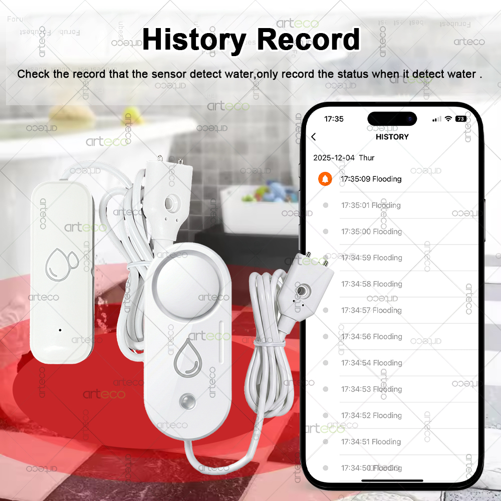 Zigbee Wasserleck-Sensor Flutw – Water Alarm Sensor Bewertung und Preis