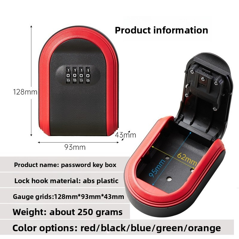 Kunststoff-Schlüsselkasten mit – Lockbox Key Secure Bewertung und Preis