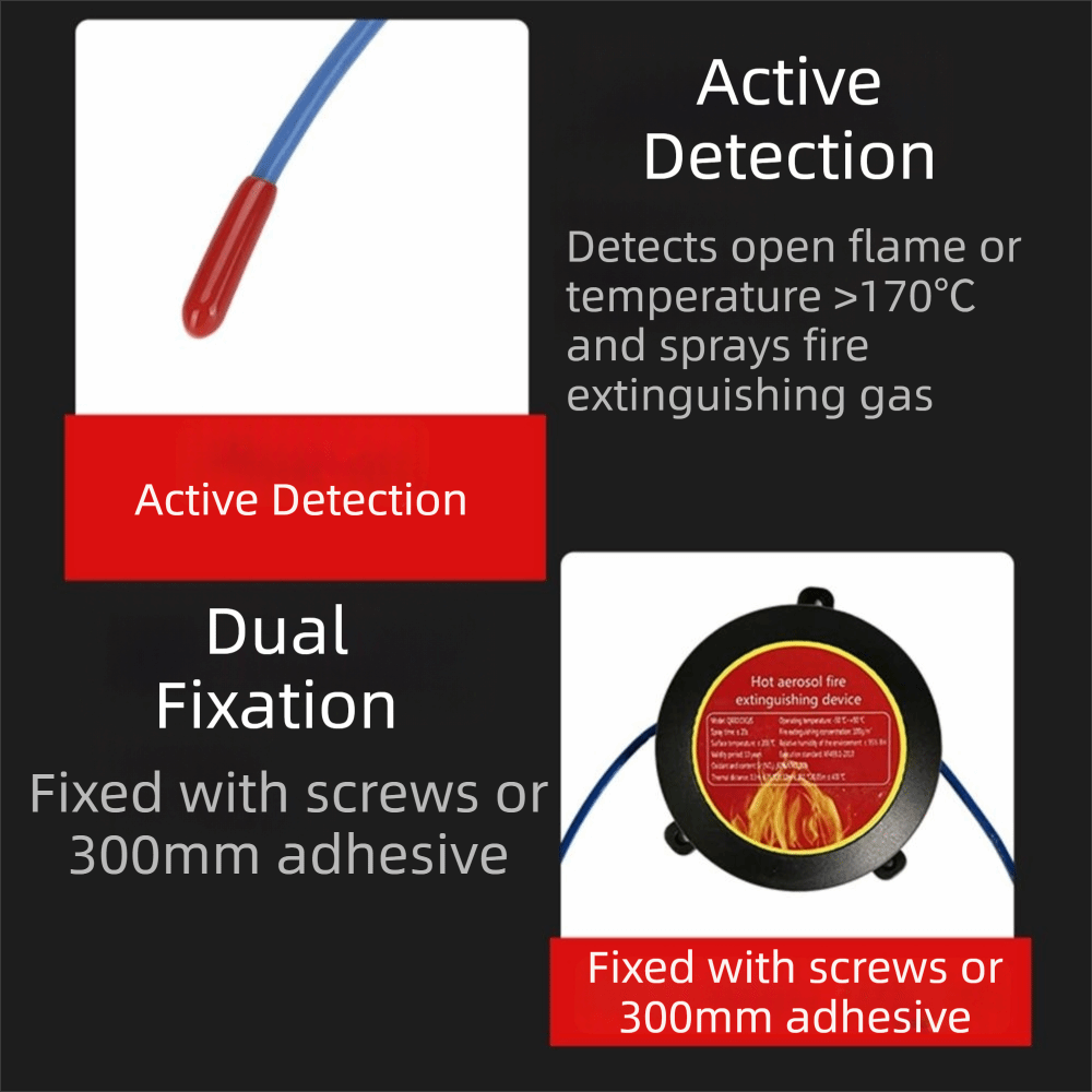 Doppellinien-Design Flammhemme – Fire Extinguisher Small Bewertung und Preis